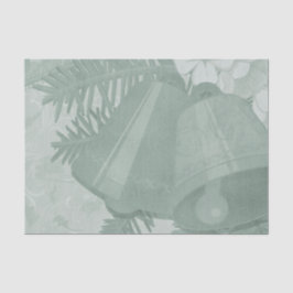 Zierpapier für grüne Weihnachtsglocken Seidenpapier