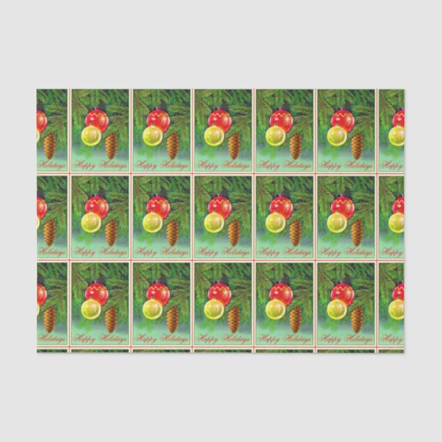 Zierpapier Seidenpapier (Vorderseite)