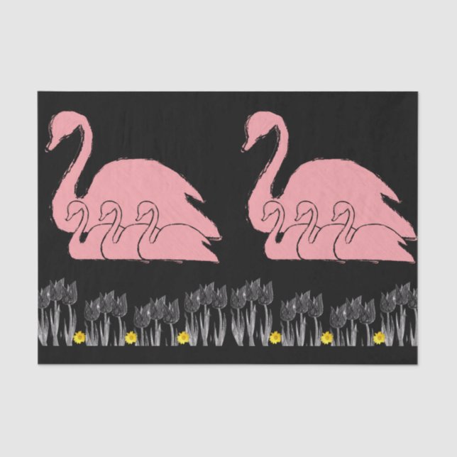 Zierpapier Seidenpapier (Vorderseite)