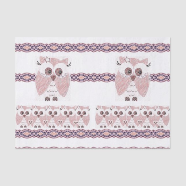 Zierpapier Seidenpapier (Vorderseite)