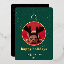 Zierrahmen für Foto Folien Feiertagskarte