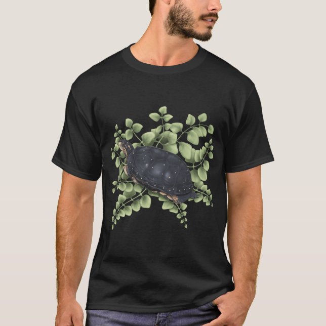 Zierschildkröten Freunde T-Shirt (Vorderseite)