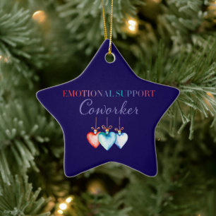 Zierschmuck für emotionale Unterstützung Keramik Ornament
