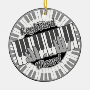 Zierschmuck für Tastatur Keramik Ornament