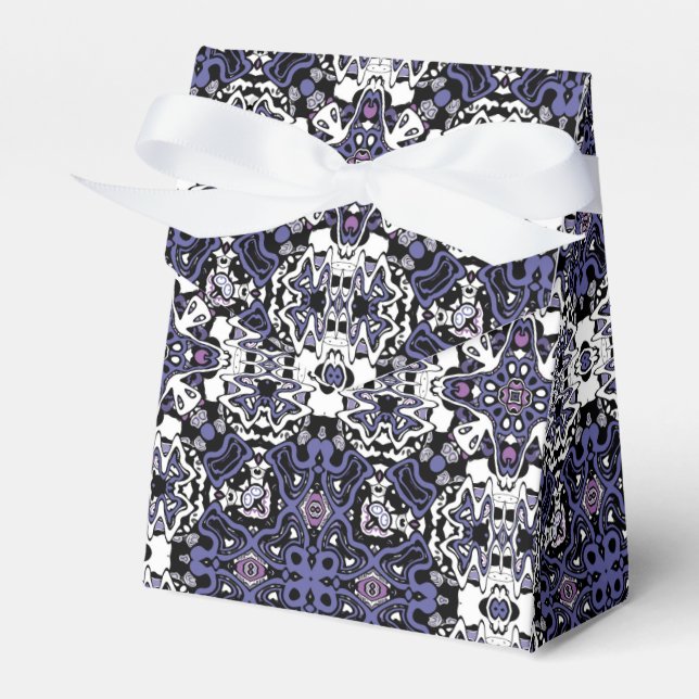 Zierstil geometrisch-marokkanisches Kaliedoskop Geschenkschachtel (Vorderseite)