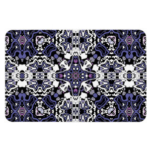 Zierstil geometrisch-marokkanisches Kaliedoskop Magnet