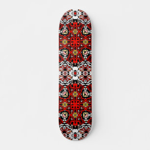 Zierstil geometrisch-marokkanisches Kaliedoskop Skateboard