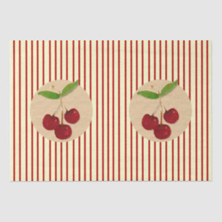 Zierstreifen-Papiertüte Seidenpapier