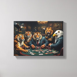 Ziertafel (Wild Mafiosi) Leinwanddruck