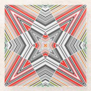 Zierverkleidung: Streifen nahtloser Hintergrund Glasuntersetzer