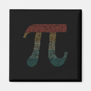 Ziffern des Pi in Quellcode-Nummern Pi Tag 3.14159 Magnet