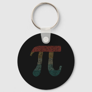 Ziffern des Pi in Quellcode-Nummern Pi Tag 3.14159 Schlüsselanhänger