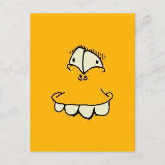 Ziffernaugen Postkarte