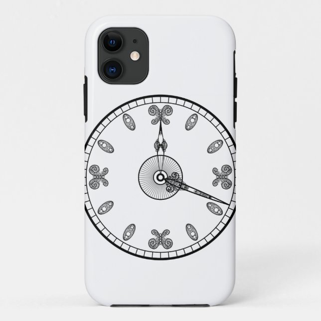 Ziffernblatt Case-Mate iPhone Hülle (Rückseite)