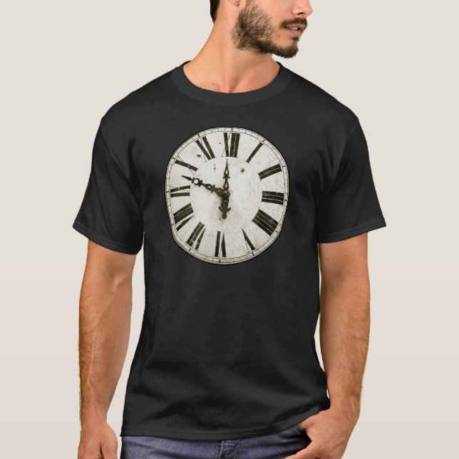 Ziffernblatt T-Shirt (Vorderseite)