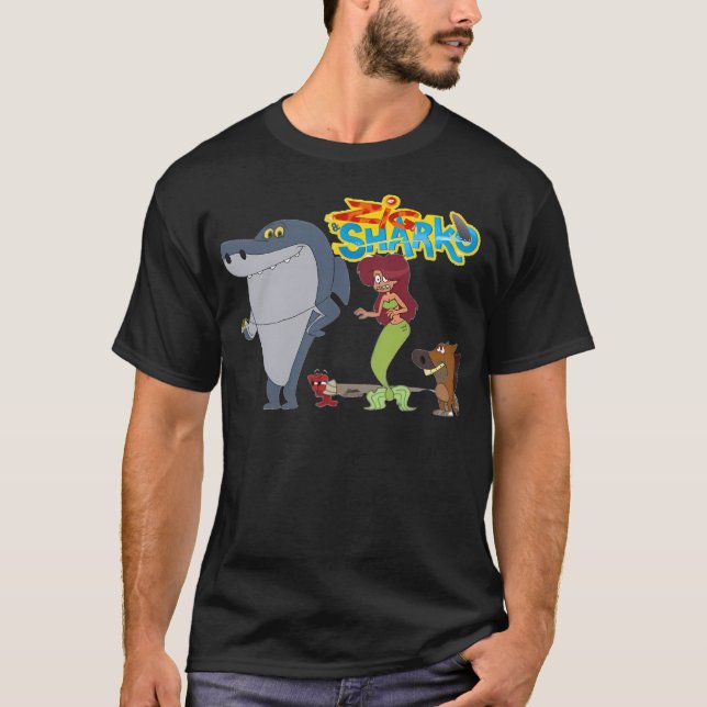 Zig and Sharko Spiele a Zig and Sharko Games a Zig T-Shirt (Vorderseite)
