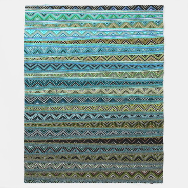 ZIG, DER IM 6. UNIVERSUM ZAGGING IST FLEECEDECKE (Vorderseite)