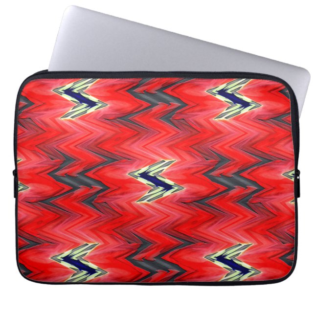Zig mein Zag... Laptopschutzhülle (Vorderseite)