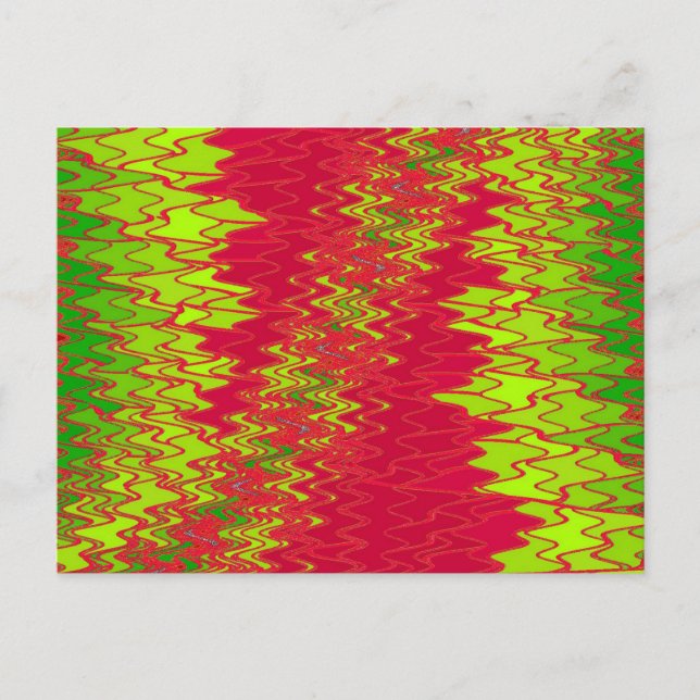 ZIG ZAG 10 Postkarte (Vorderseite)