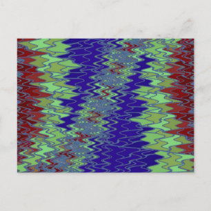 ZIG ZAG 12 Postkarte