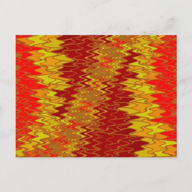 ZIG ZAG 13 Postkarte (Vorderseite)