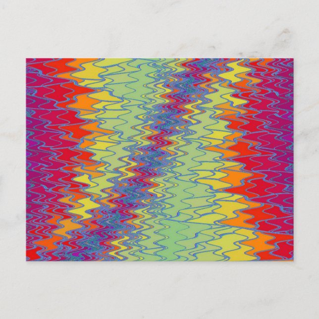 ZIG ZAG 5 Postkarte (Vorderseite)