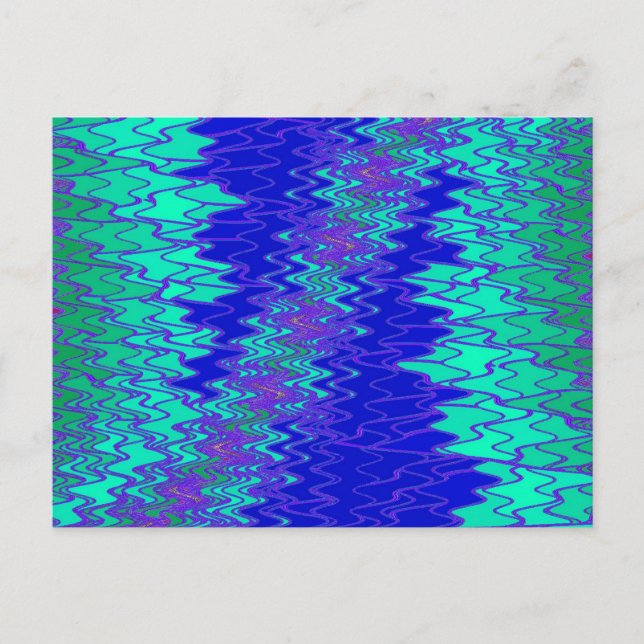 ZIG ZAG 9 Postkarte (Vorderseite)