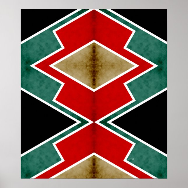 Zig Zag Angles 4 Poster (Vorne)