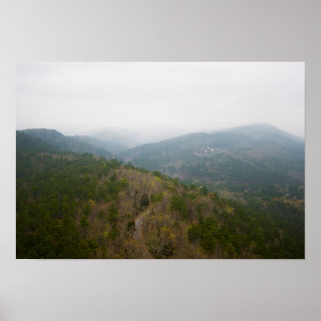 Zig Zag-Berge, Arkansas Poster (Vorne)