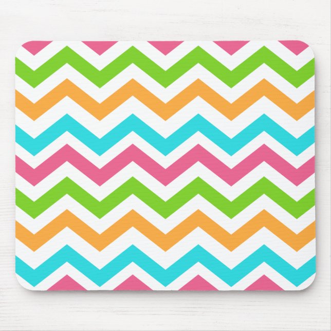 Zig Zag Egg Paint Mousepad (Vorne)