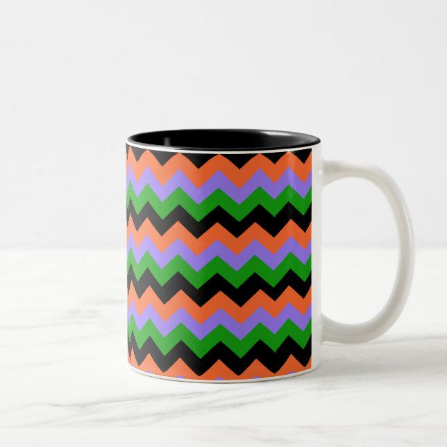Zig Zag Halloween Tasse (Rechts)