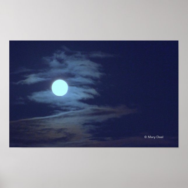 Zig Zag Moon Poster (Vorne)