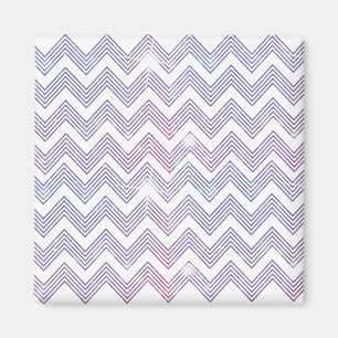 Zig Zag Muster Magnet