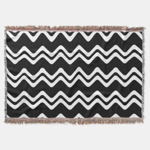 Zig Zag Muster mit zwei farbigen Linien Decke