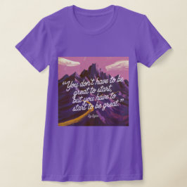 Zig Ziglar Produktivitätsangebot T - Shirt