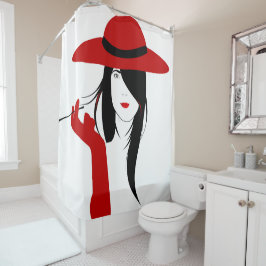 Zigarette Duschvorhang