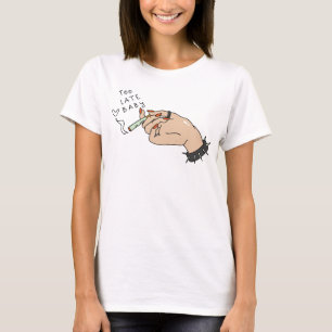 Zigarette in Hand Anti-Valentin T-Shirt