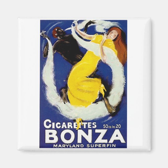 Zigaretten Bonza Magnet (Vorne)