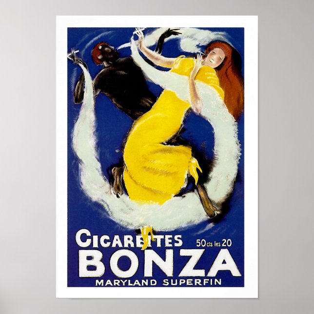 Zigaretten Bonza Poster (Vorne)