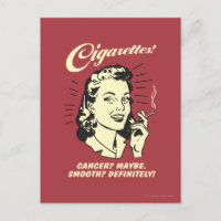 Zigaretten: Krebs möglicherweise glattes Def.