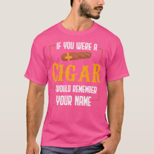 Zigarre für Männer Zigarrenraucher Zigarre Lover Z T-Shirt
