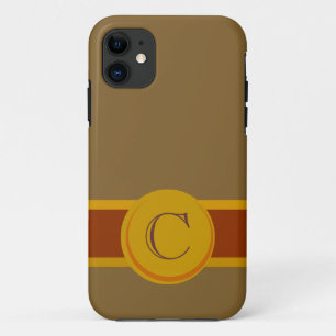 Zigarren-Band mit Monogramm Case-Mate iPhone Hülle