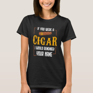 Zigarren-Shirts für Männer Zigarrenraucher Zigarre T-Shirt