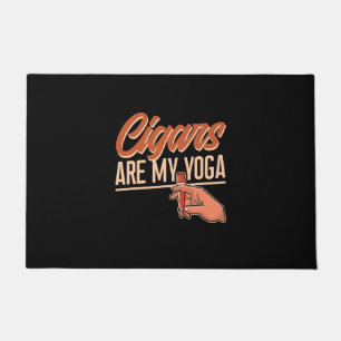 Zigarren sind mein Yoga Fußmatte