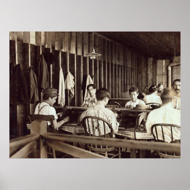 Zigarrenjungen, 1909 poster (Vorne)