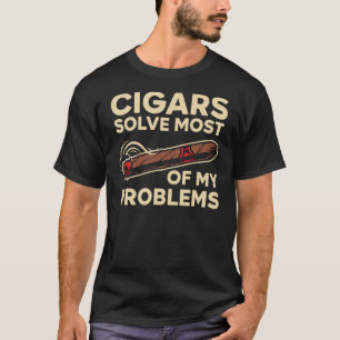 Zigarrenrauchen Tabak Zigarettenrauchen Zigaretten T-Shirt