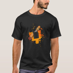 Zigarrenraucher kubanische Zigarre Vintage T-Shirt