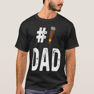 Zigarrenraucher Nummer 1 Vater T-Shirt