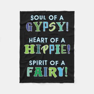 ZIGEUNER, HIPPIE, FEEN FLEECEDECKE