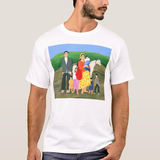 Zigeunerfamilie 1986 T-Shirt (Vorderseite)